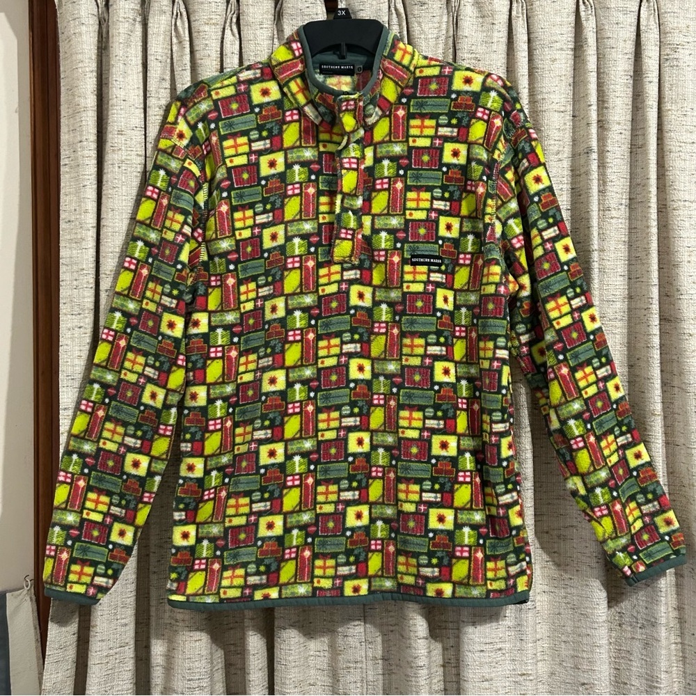 Southern Marsh Yuletide Fleece Pullover